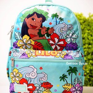Disney Lilo and Stitch Mini Backpack 13" lady Purse Bag Lilo Birthday Gift New